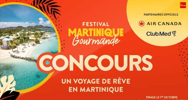 Gagnez un voyage de rêve pour deux en Martinique (8200 $)