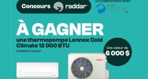 Gagnez une thermopompe Lennox Cold Climate de 6000 $