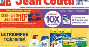 Jean Coutu Circulaire du 17 septembre au 23 septembre 2026