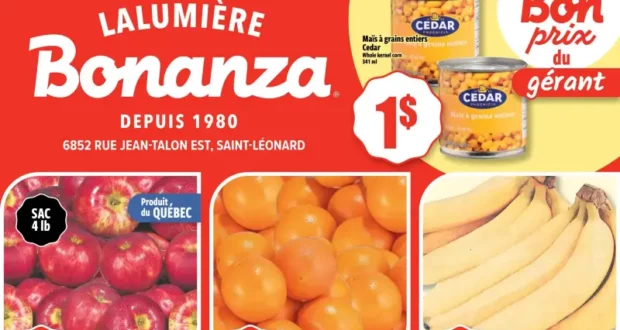 Circulaire Bonanza du 21 octobre au 27 octobre 2026
