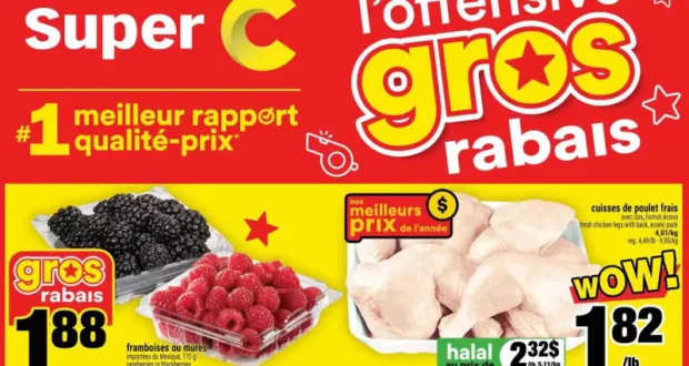 Circulaire Super C du 15 octobre au 21 octobre 2026