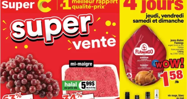 Circulaire Super C du 29 octobre au 4 novembre 2026