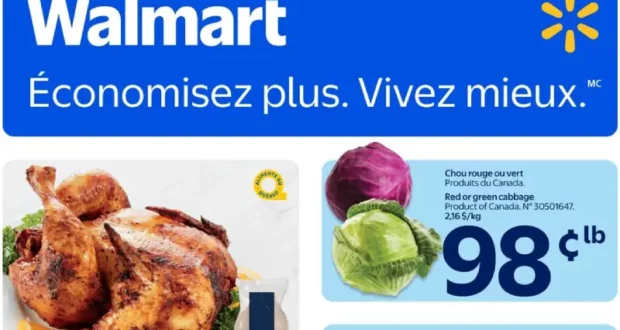 Circulaire Walmart du 29 octobre au 4 novembre 2026