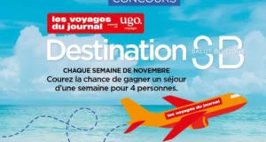 Gagnez 4 séjours d'une semaine pour quatre personnes