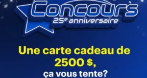 Gagnez deux bons d’achat Best Buy de 2500 $
