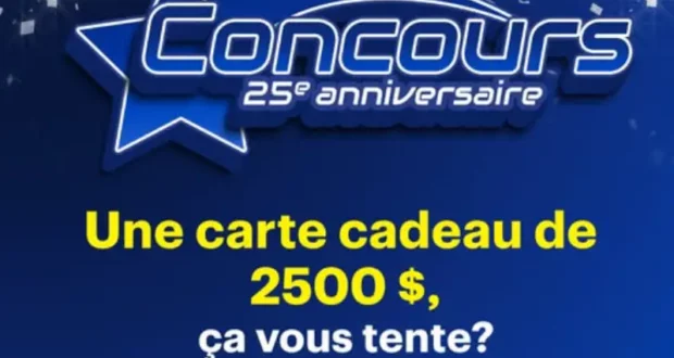 Gagnez deux bons d’achat Best Buy de 2500 $