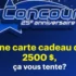 Gagnez deux bons d’achat Best Buy de 2500 $