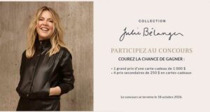 Gagnez jusqu’à 1000 $ en carte-cadeau Marie Claire