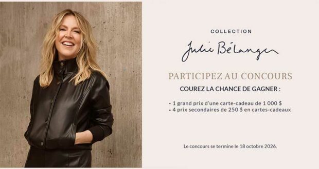 Gagnez jusqu’à 1000 $ en carte-cadeau Marie Claire
