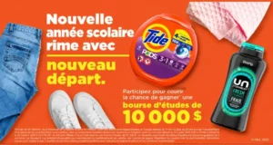 Gagnez l’une des 15 bourses d’études de 10 000 $ chacune