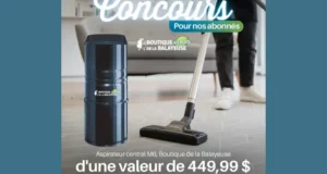 Gagnez un aspirateur central M6