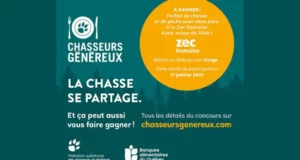 Gagnez un séjour de chasse et de pêche à la Zec Dumoine de 4 365$