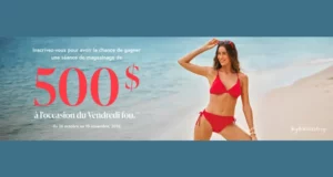 Gagnez une séance de magasinage Bikini Village de 500$